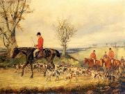 unknow artist Classical hunting fox, Equestrian and Beautiful Horses, 237. painting